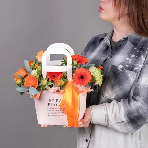 Композиция "Оранжевое солнце"_2