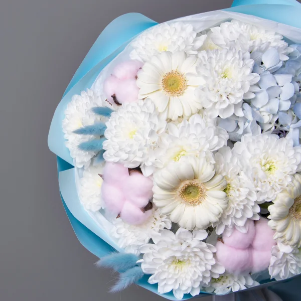 Флористический букет "Воздушная сказка"_3