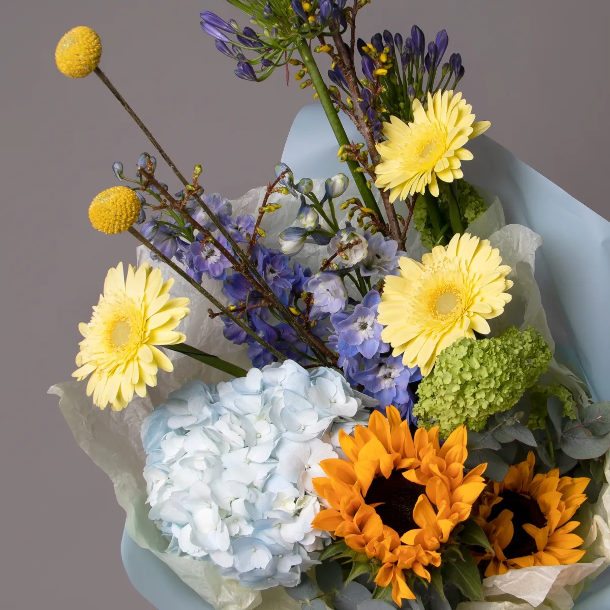 Флористический букет "Весенняя капель"_3