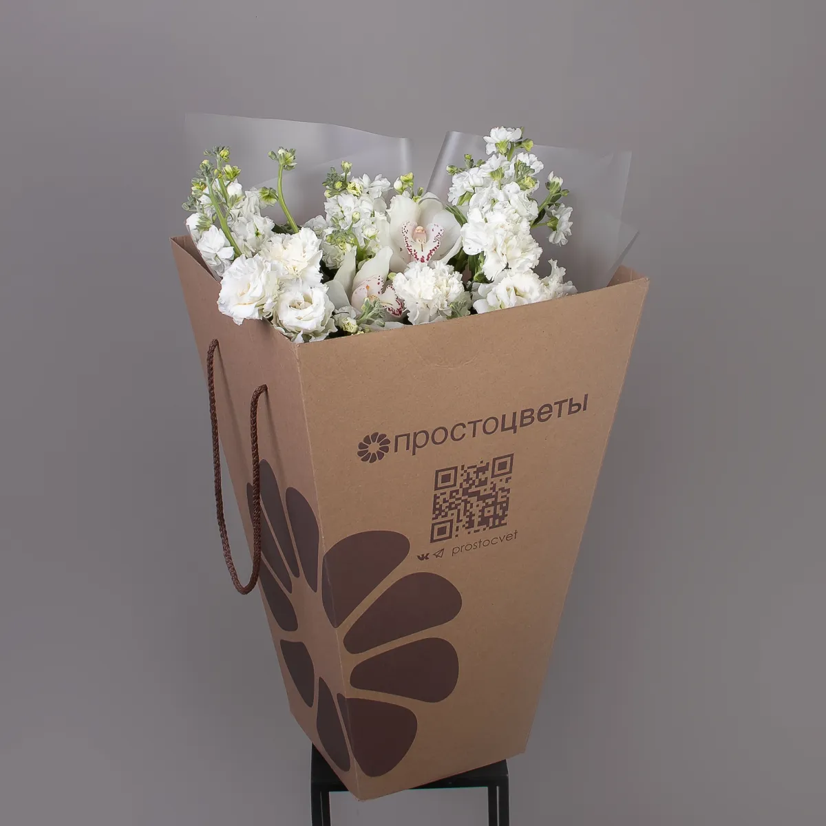 Флористический букет "Серебро"_6