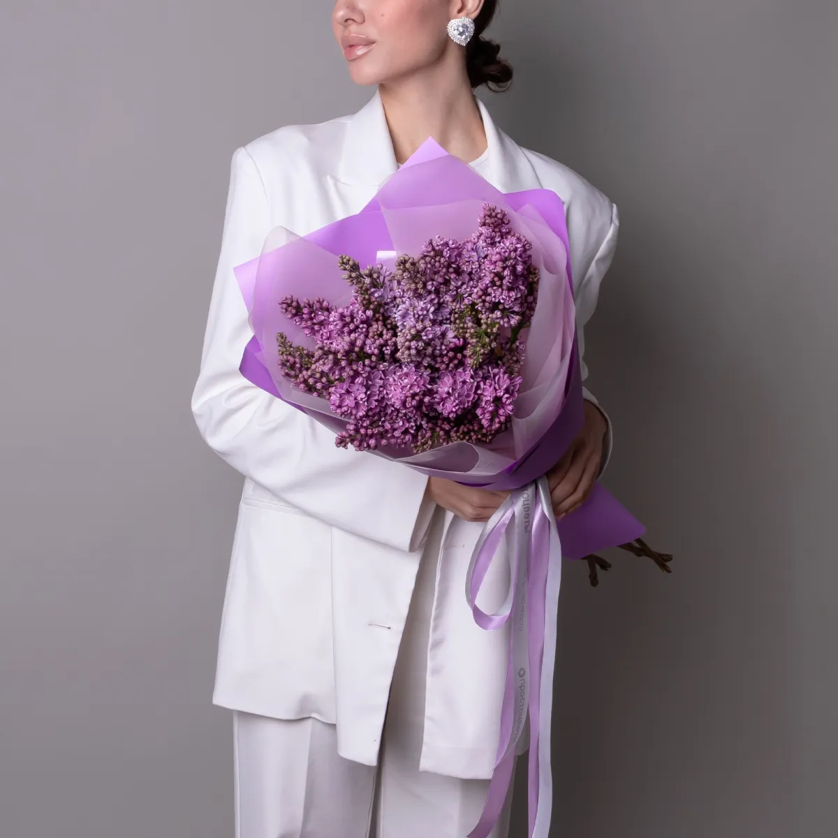 Букет Сирень "Дарк Костер"_2