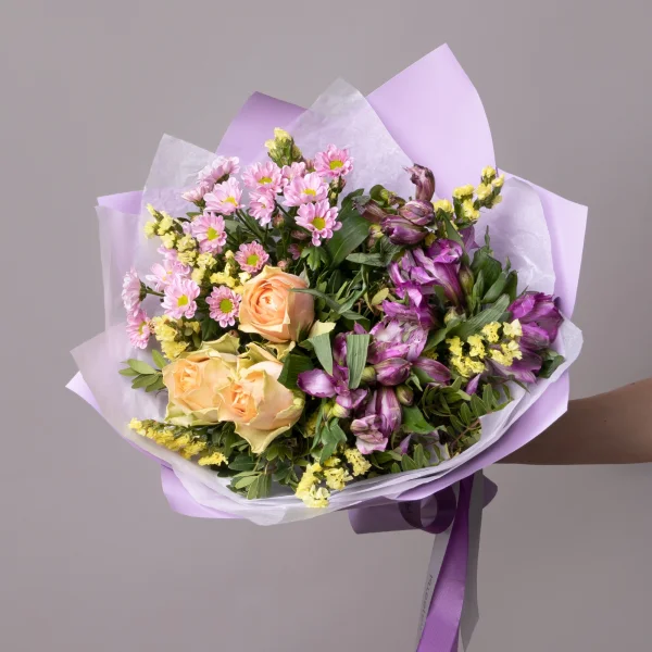 Флористический букет NEW "Гравити M"_1