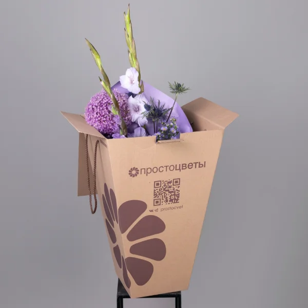 Флористический букет "Космический вальс"_5