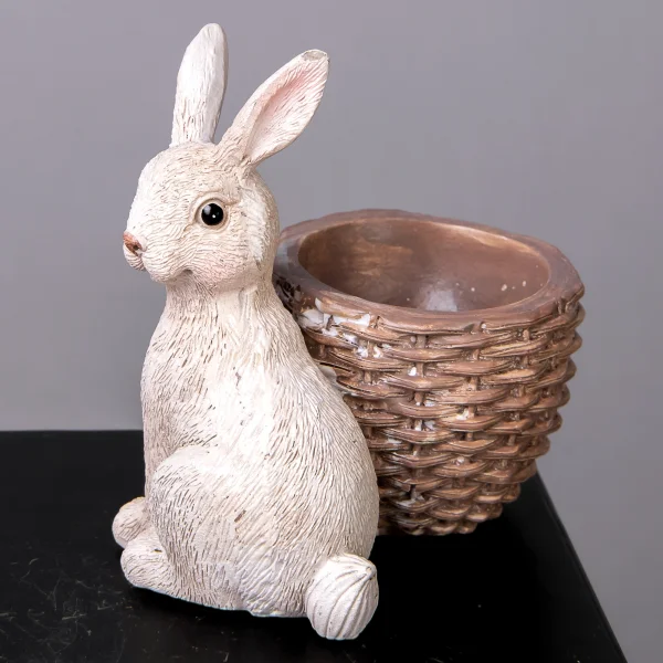 Фигурка ГК Зайка с корзинкой 708-229_3