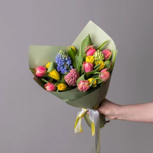 Флористический букет "Весенний микс 2"_1