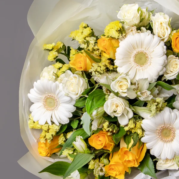 Флористический букет "Яркий день"_3
