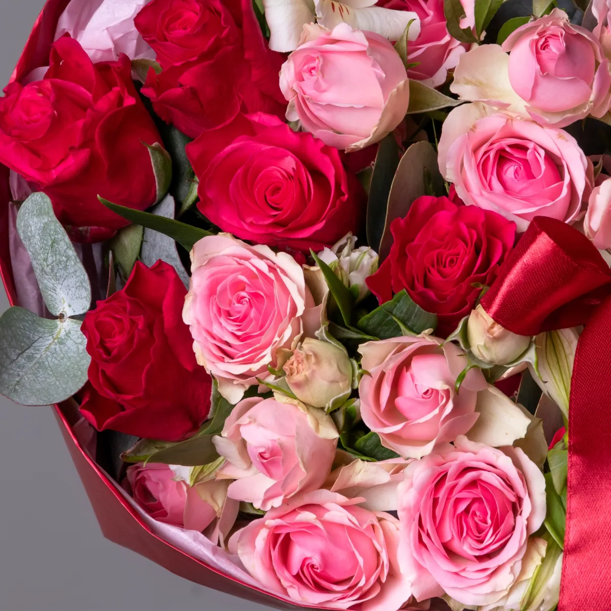 Флористический букет NEW "Ягодный шейк S"_4