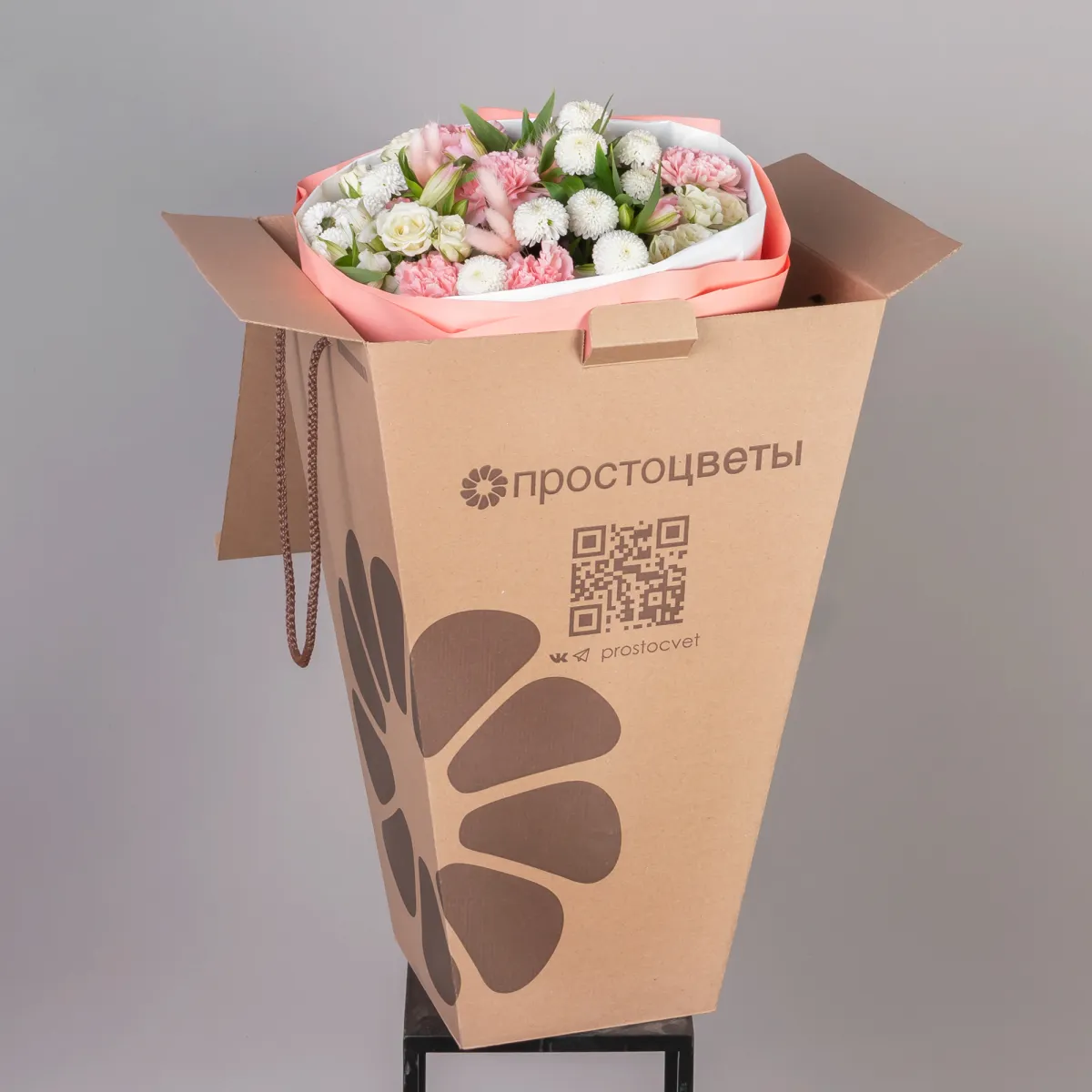 Флористический букет "Шепот цветов"_5