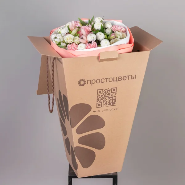 Флористический букет "Шепот цветов"_5