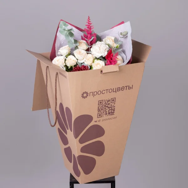 Флористический букет "Бархатная осень S"_6