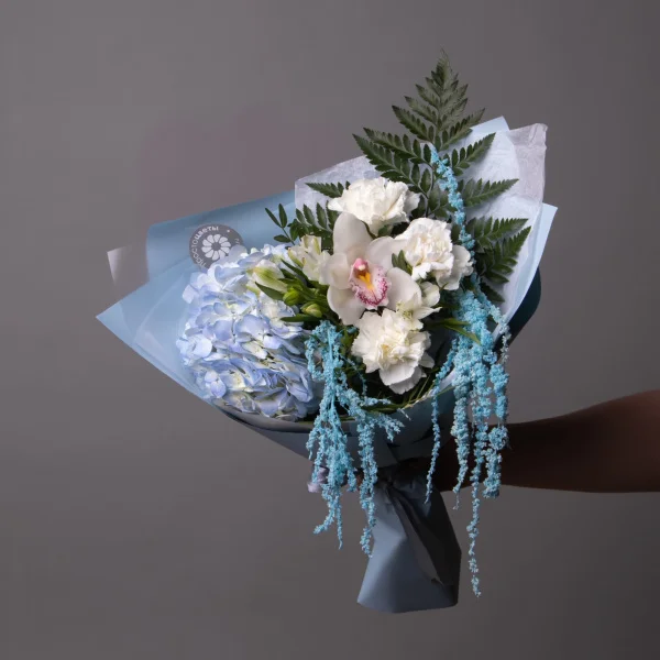 Флористический букет "Лазурное небо S"