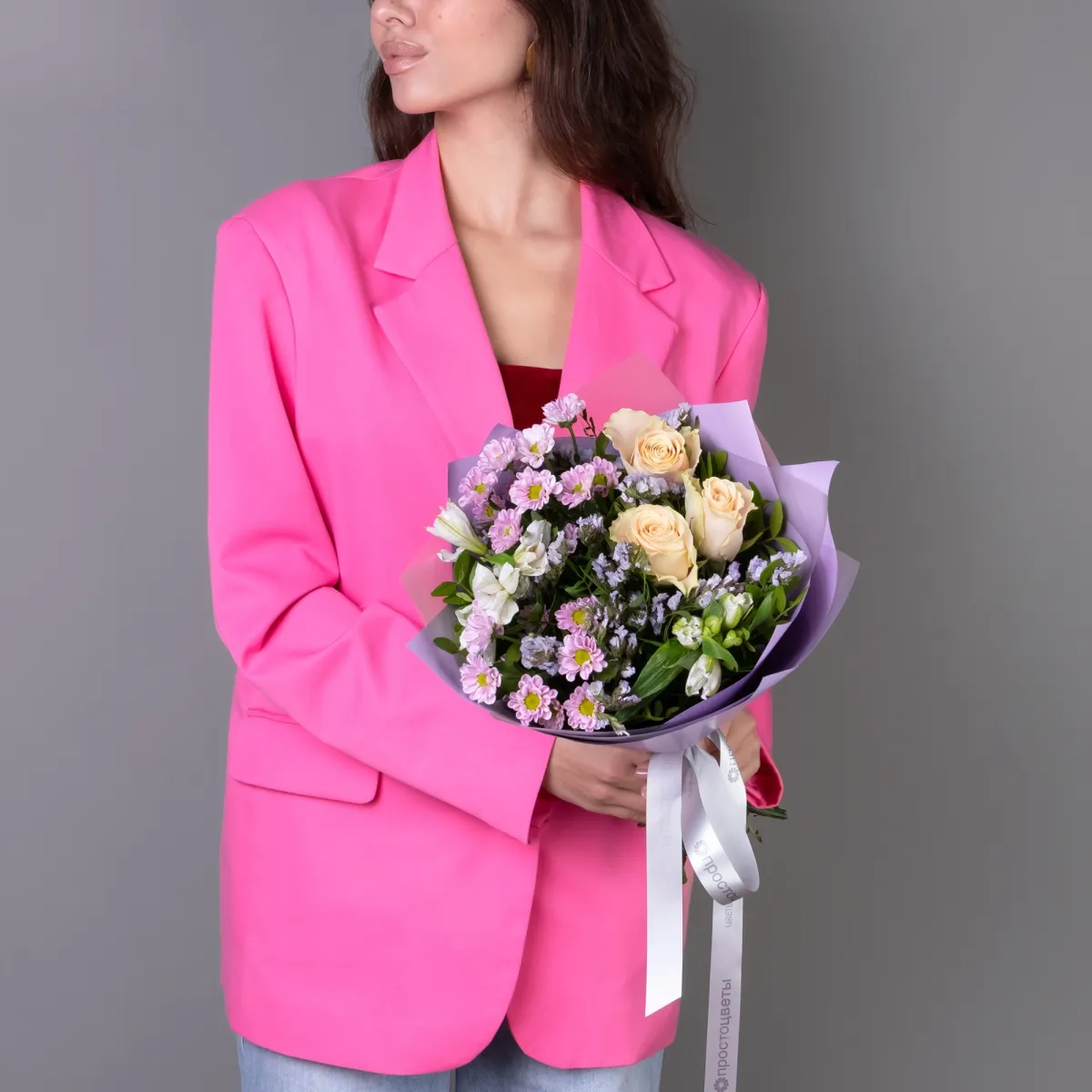 Флористический букет NEW "Гравити S"_2