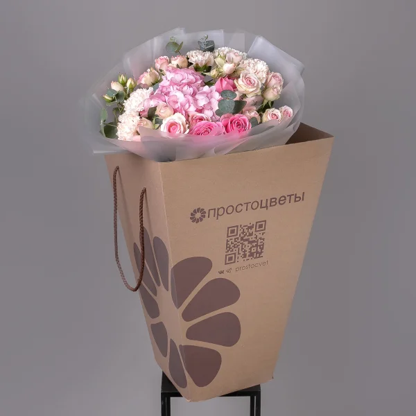 Флористический букет "Сапфир"_5