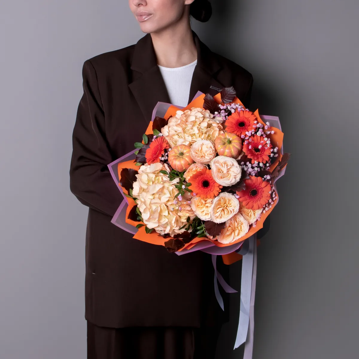 Флористический букет "Карамельный вальс"_2