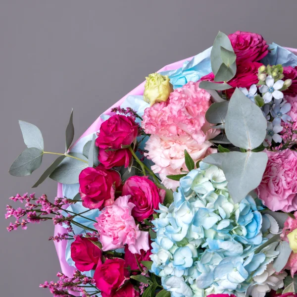 Флористический букет "Яркое мгновение"_3