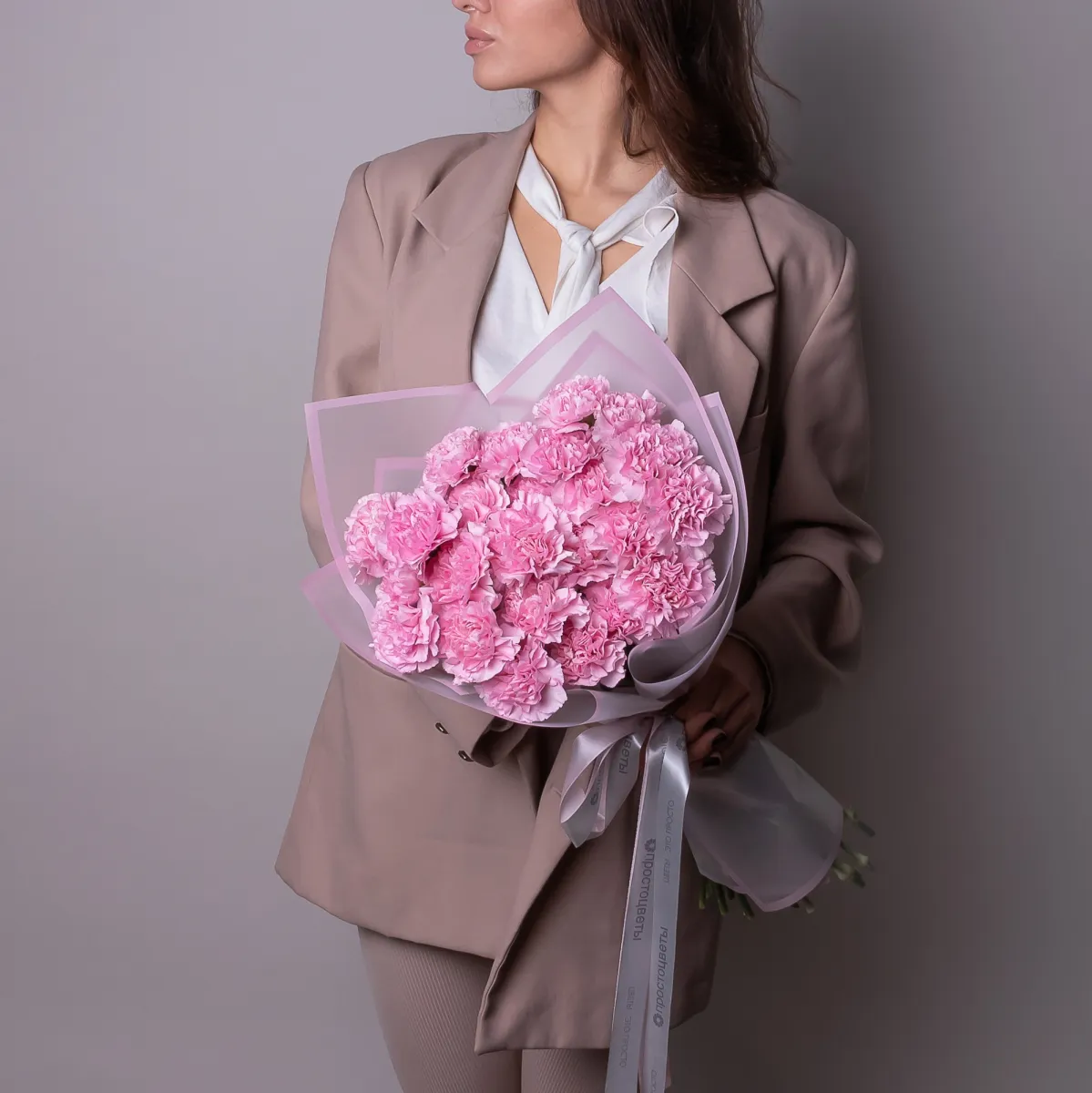 Букет Гвоздика "Дип Фейт"_2