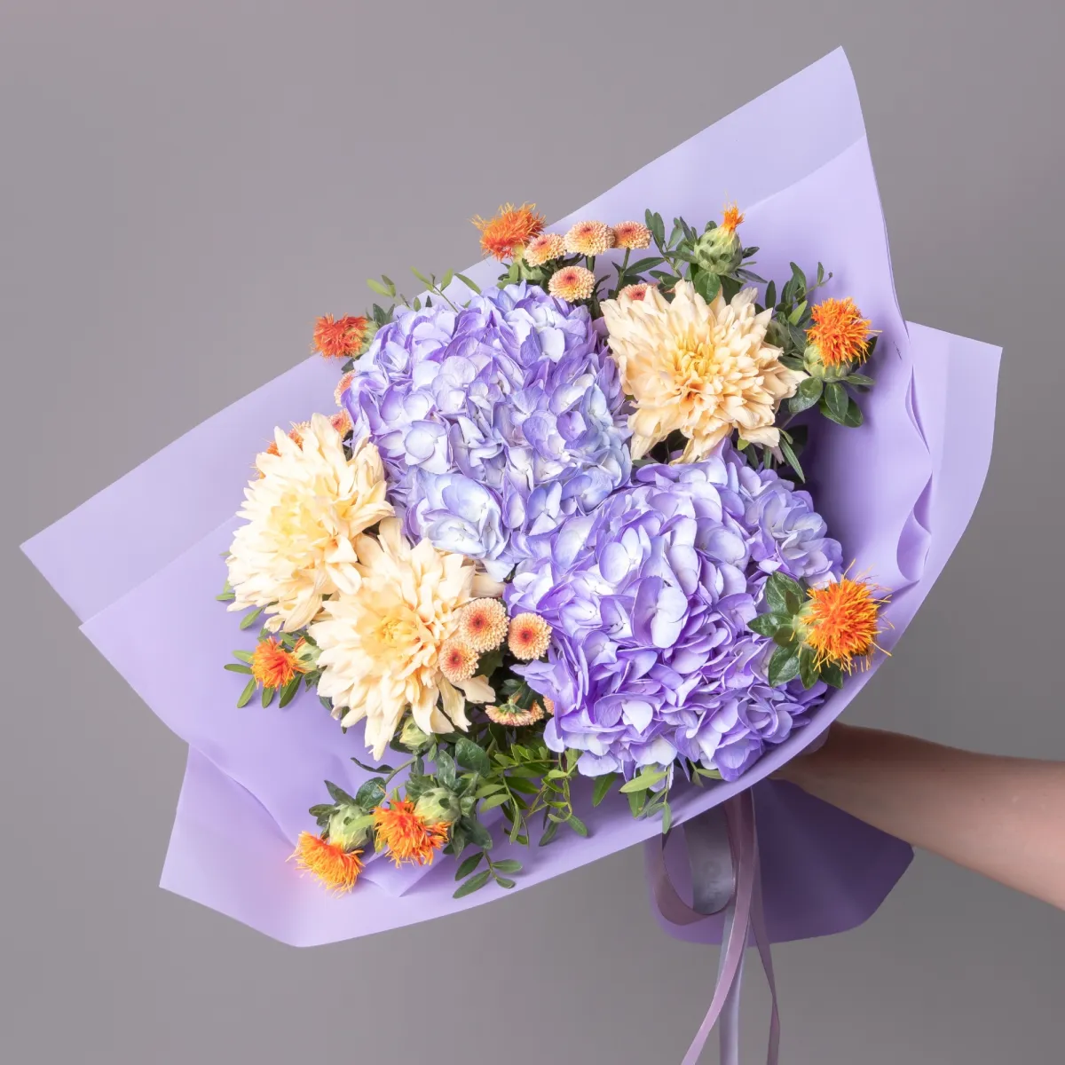 Флористический букет "Таинственный сад"_1