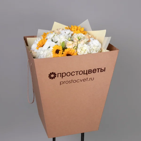 Флористический букет "Солнечные грезы"_6