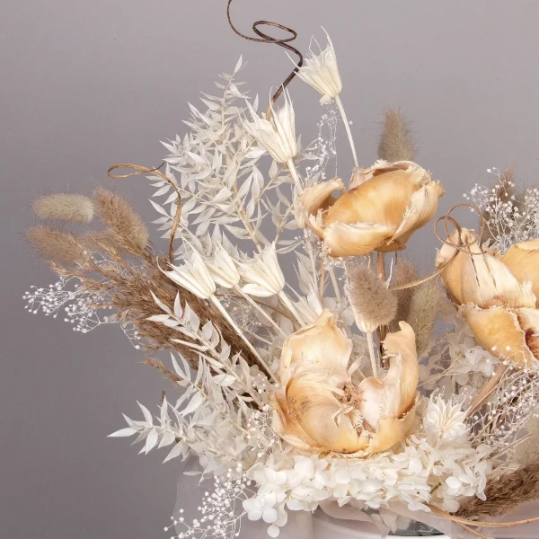 Композиция "Сухоцветы в кашпо №5"_3