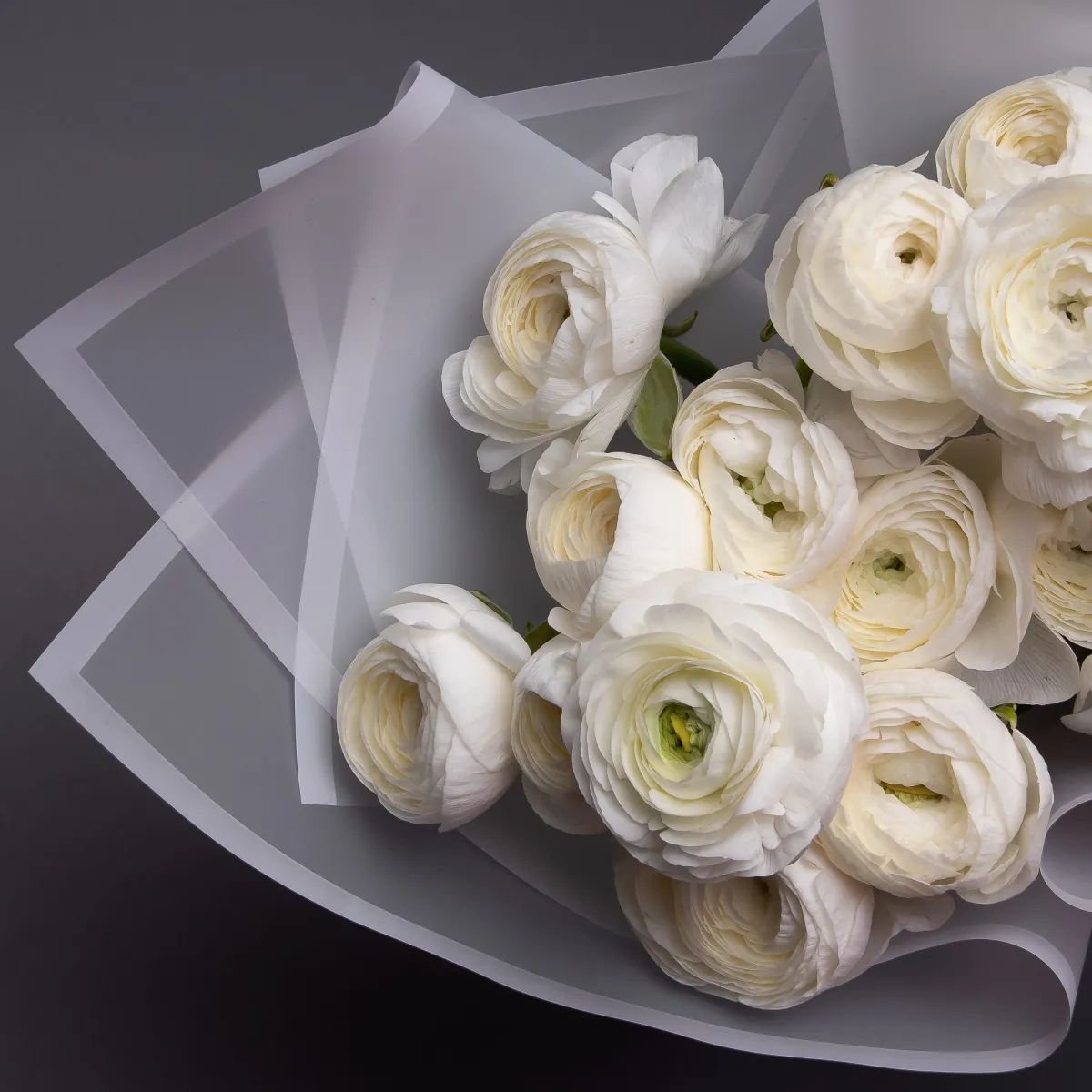 Букет Ранункулус "Клуни Клауд"_3