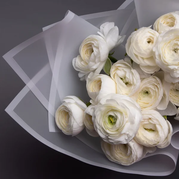 Букет Ранункулус "Клуни Клауд"_3