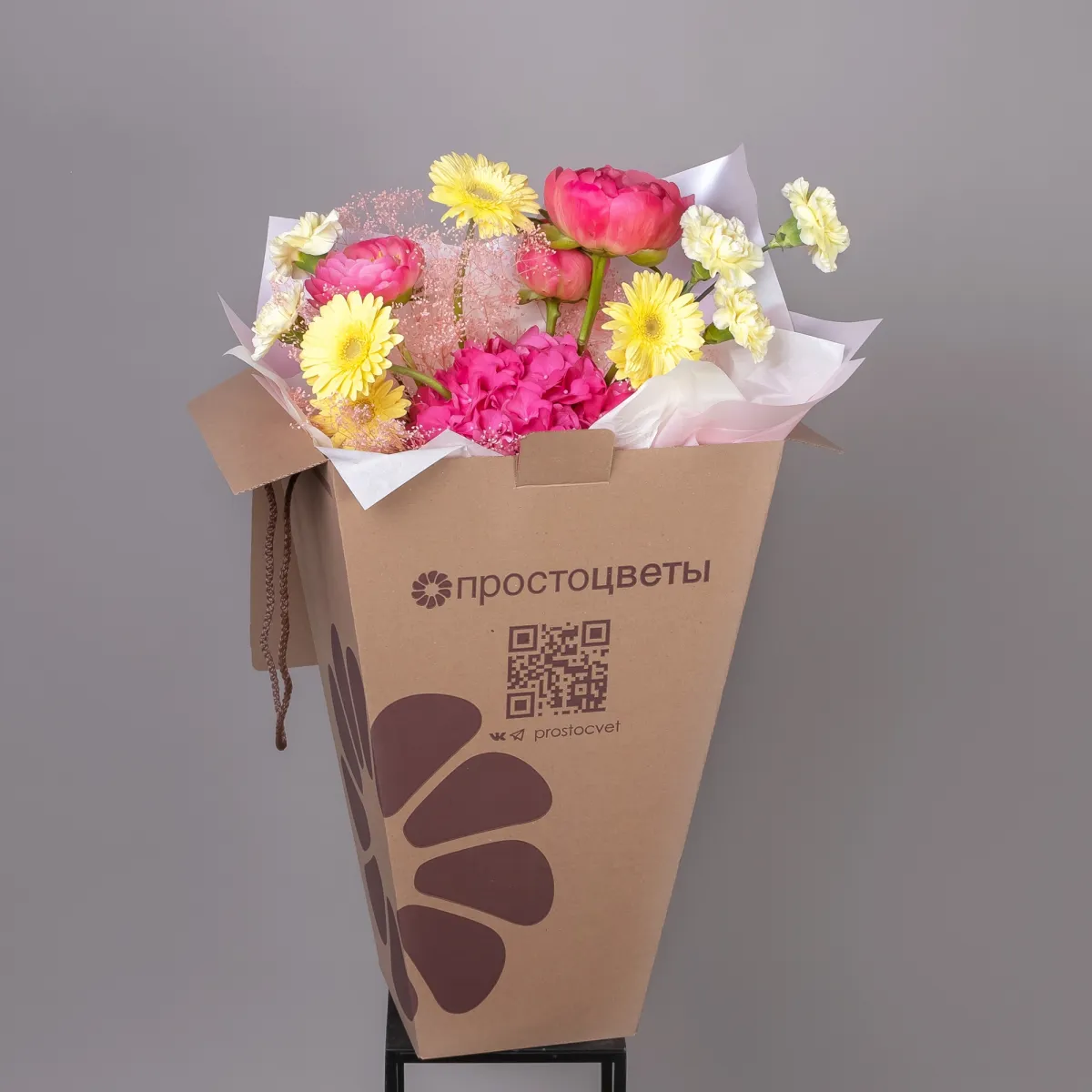 Флористический букет "Летняя фантазия"_6