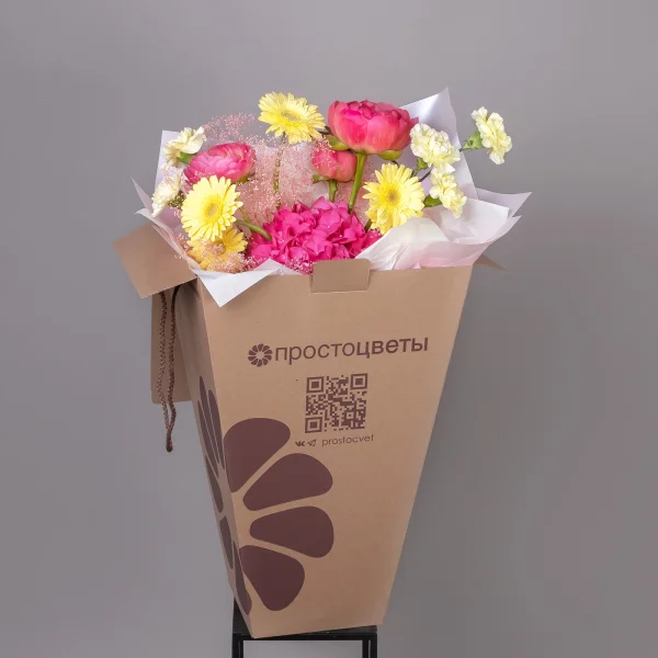 Флористический букет "Летняя фантазия"_6