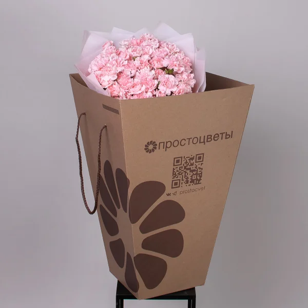 Букет Гвоздика "Пинк"_5