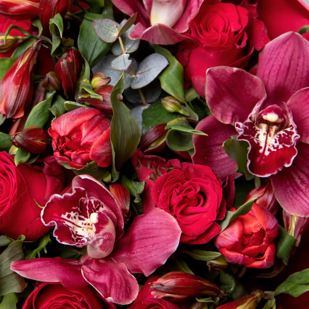 Флористический букет "Чувства"_4