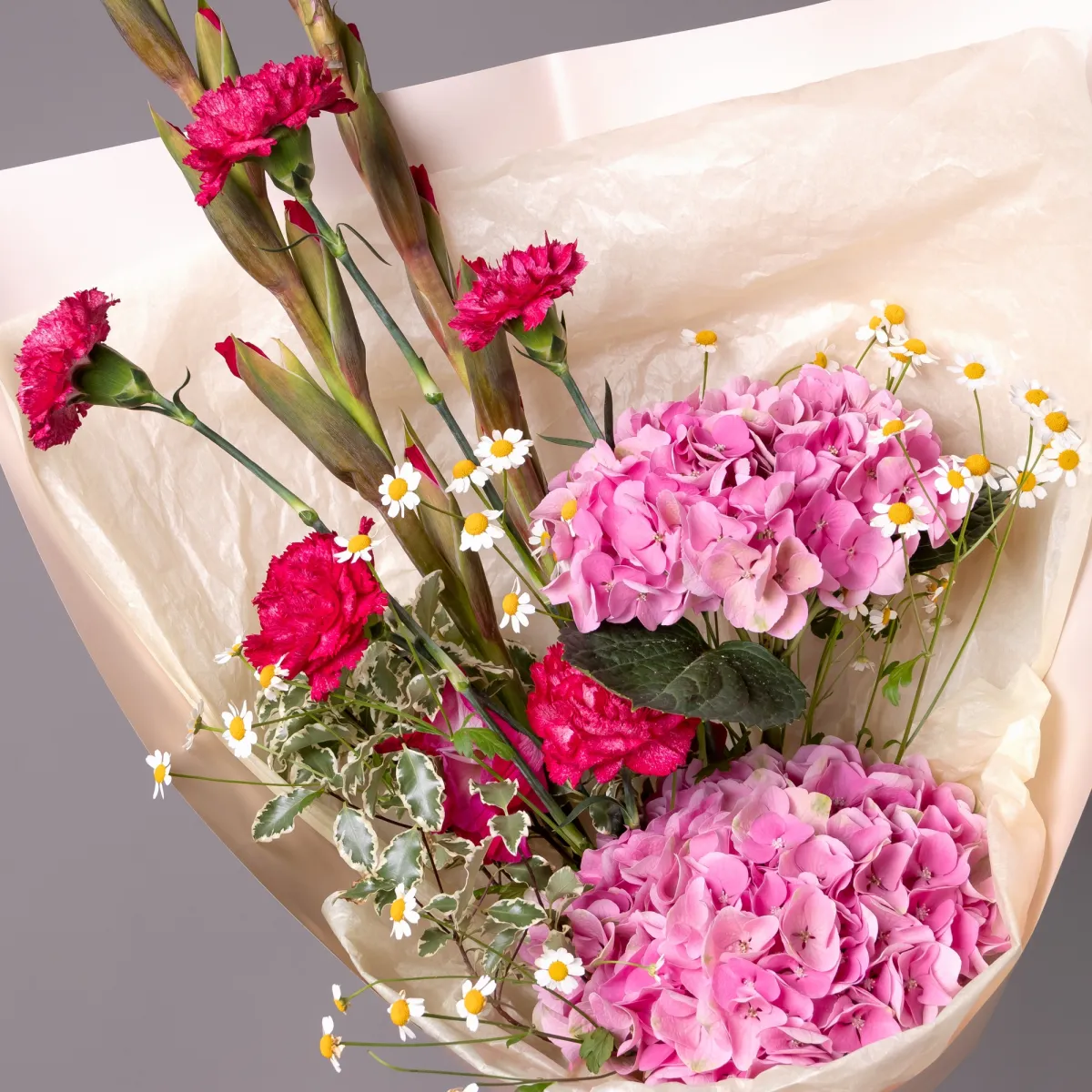 Флористический букет "Гармония контрастов"_3