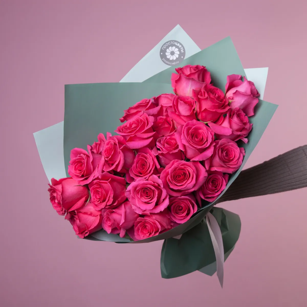 Букет Роза "Пинк Флойд"-1