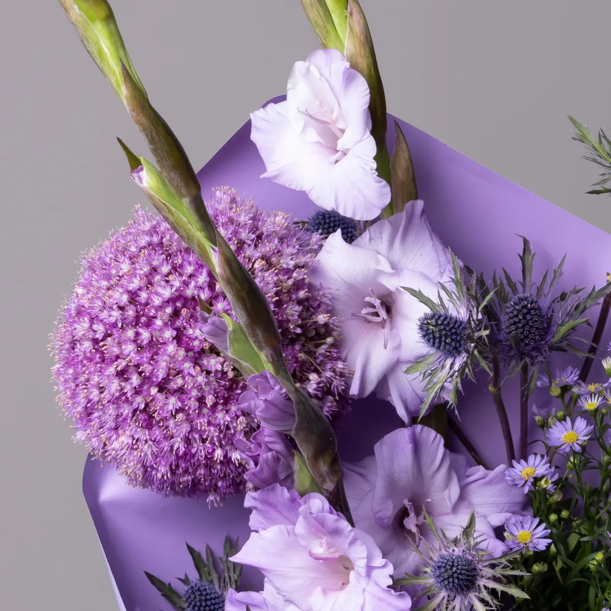 Флористический букет "Космический вальс"_3
