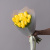 Флористический букет «Тюльпан, 15 шт, Желтый»_1