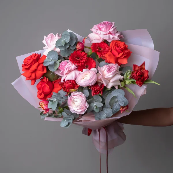 Флористический букет "Биение сердца"_1
