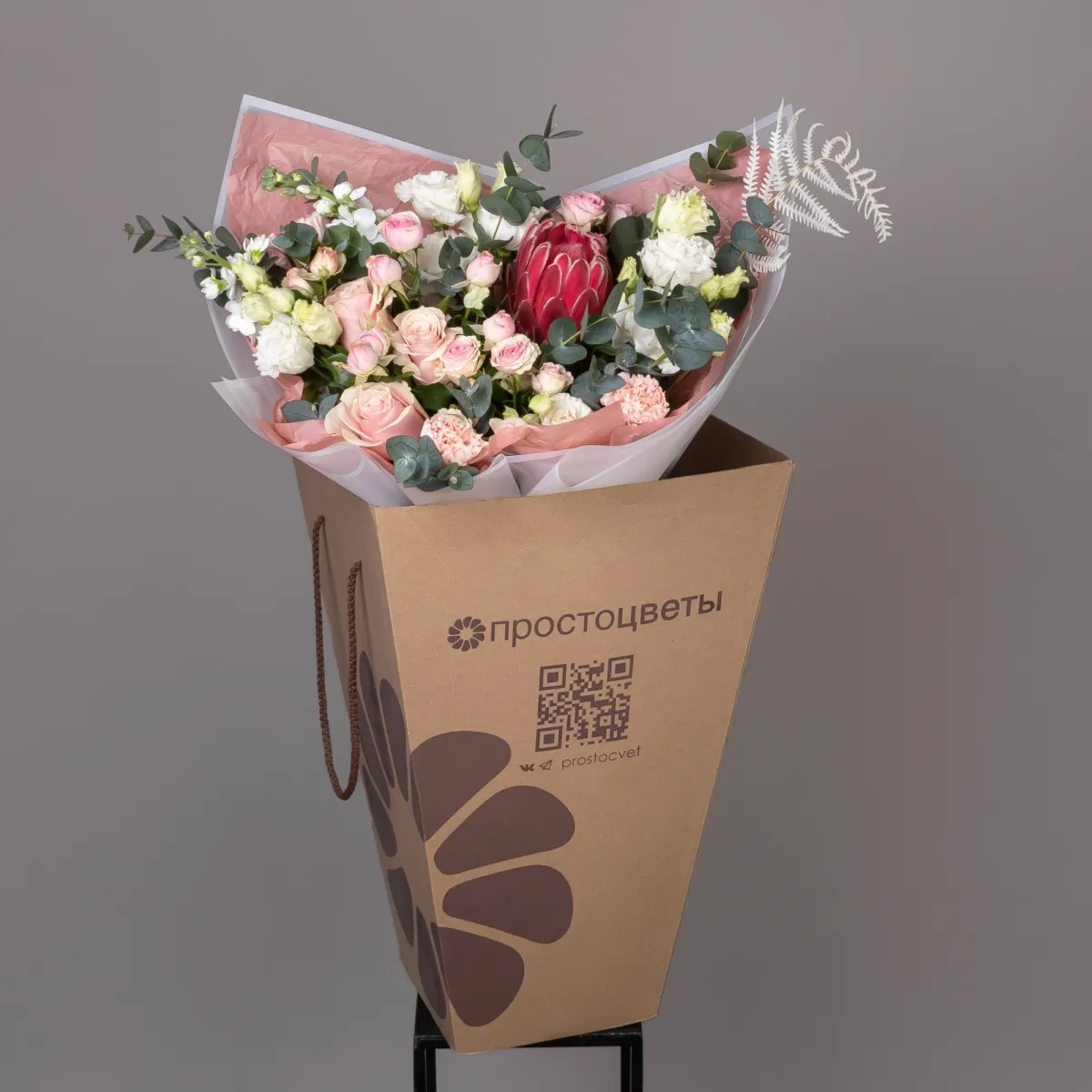 Флористический букет "Путеводная звезда М"_6