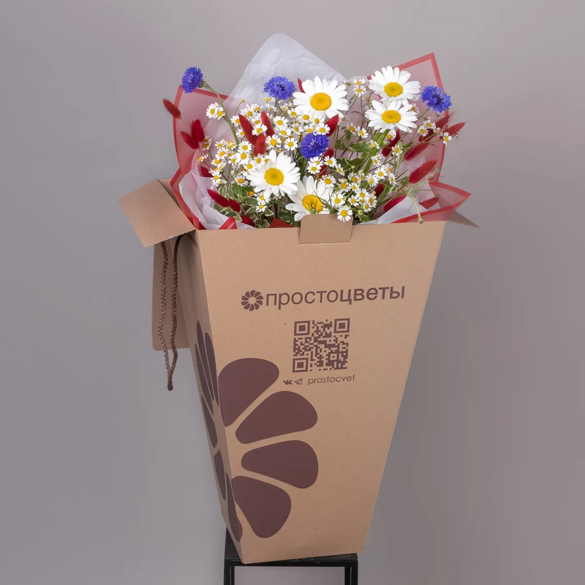 Флористический букет "Летний туман"_6