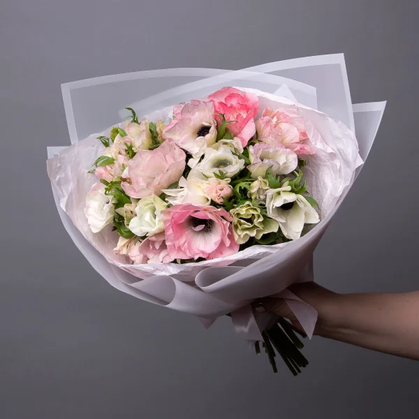 Букет Анемон "Мистрал Плюс Белый"