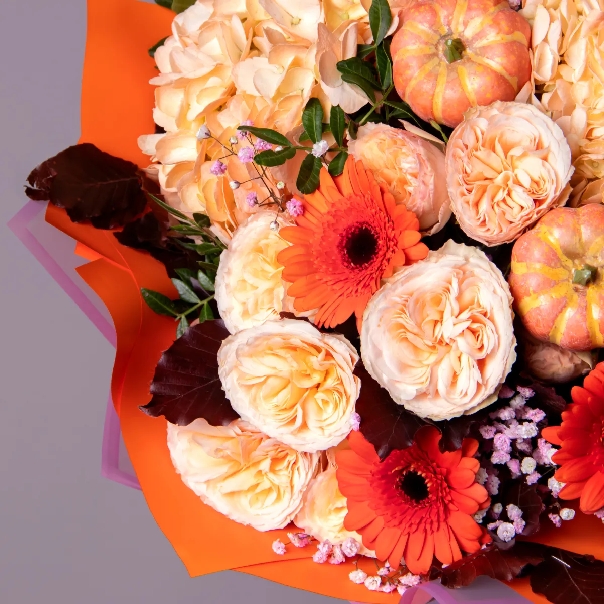 Флористический букет "Карамельный вальс"_3