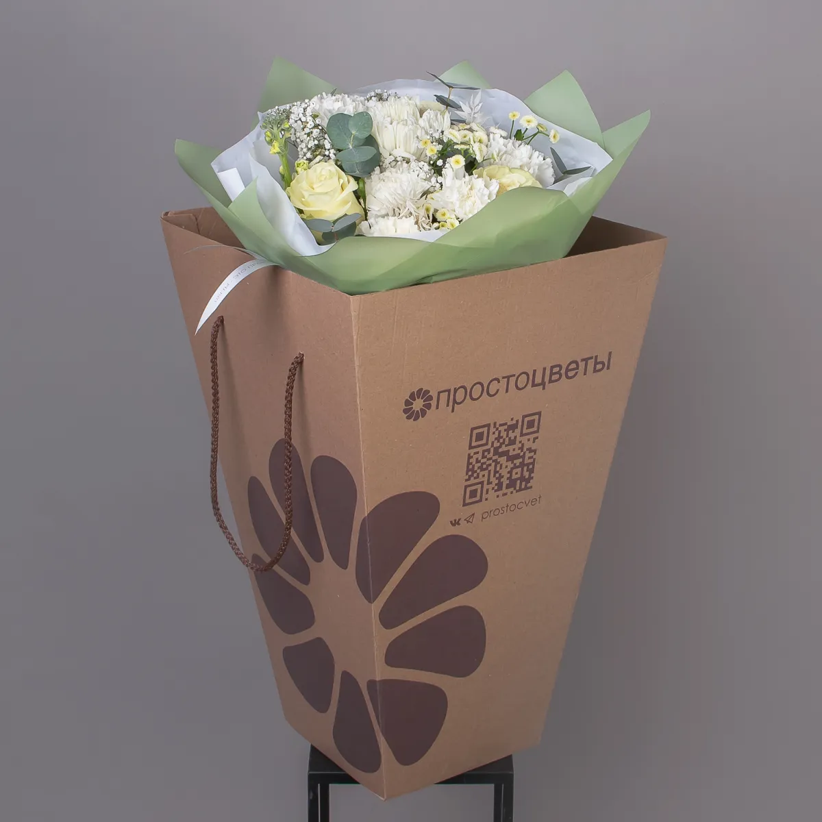 Флористический букет "Страсть"_6