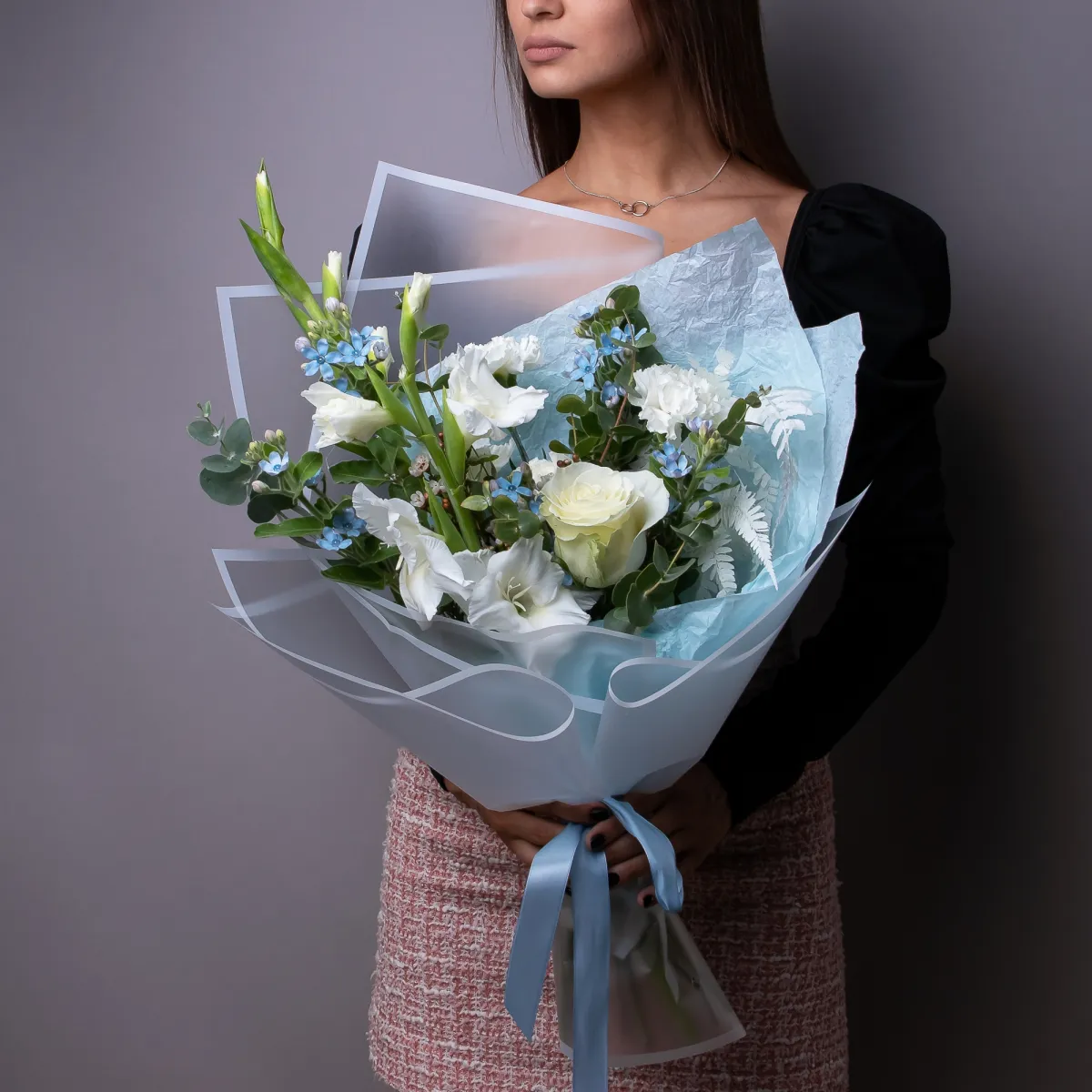 Флористический букет "Прохлада"