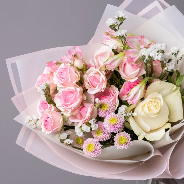 Флористический букет NEW "Бизнеследи XS"_3