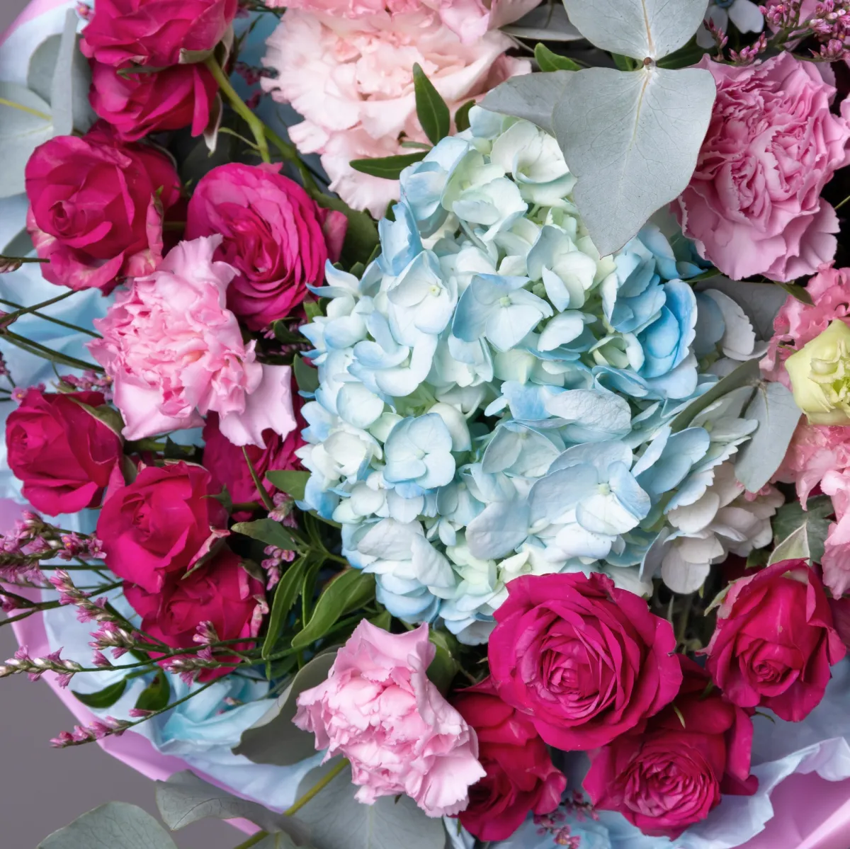 Флористический букет "Яркое мгновение"_4