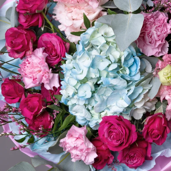 Флористический букет "Яркое мгновение"_4