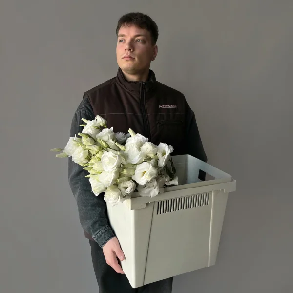 Лизиантус "Ду Арена Джиант Вайт"_2