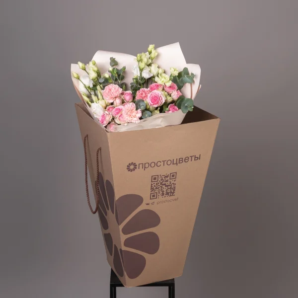 Флористический букет GPT "Нежный рассвет М"_5