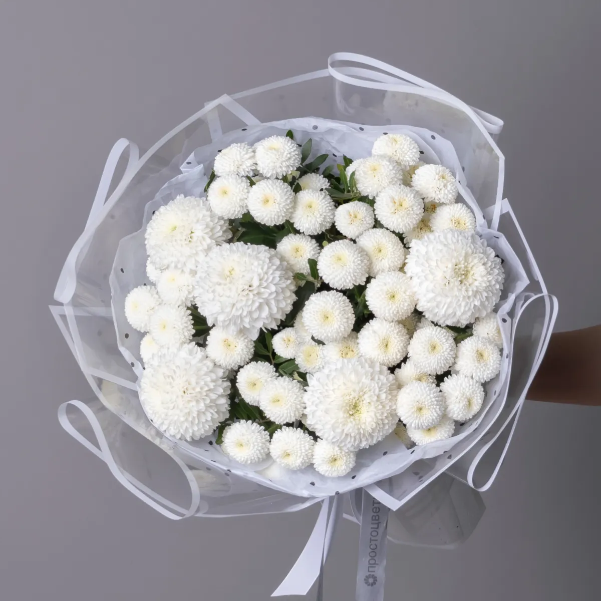 Флористический букет "Белый танец"_1