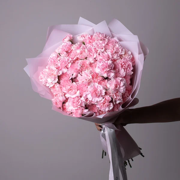 Букет Гвоздика "Пинк"_1