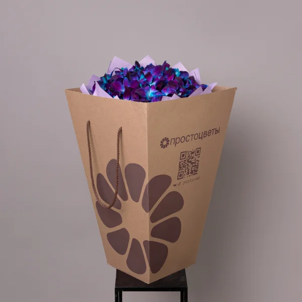 Флористический букет "Космические орхидеи 25 шт"_5