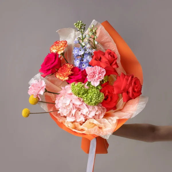 Флористический букет "Весенний танец"1