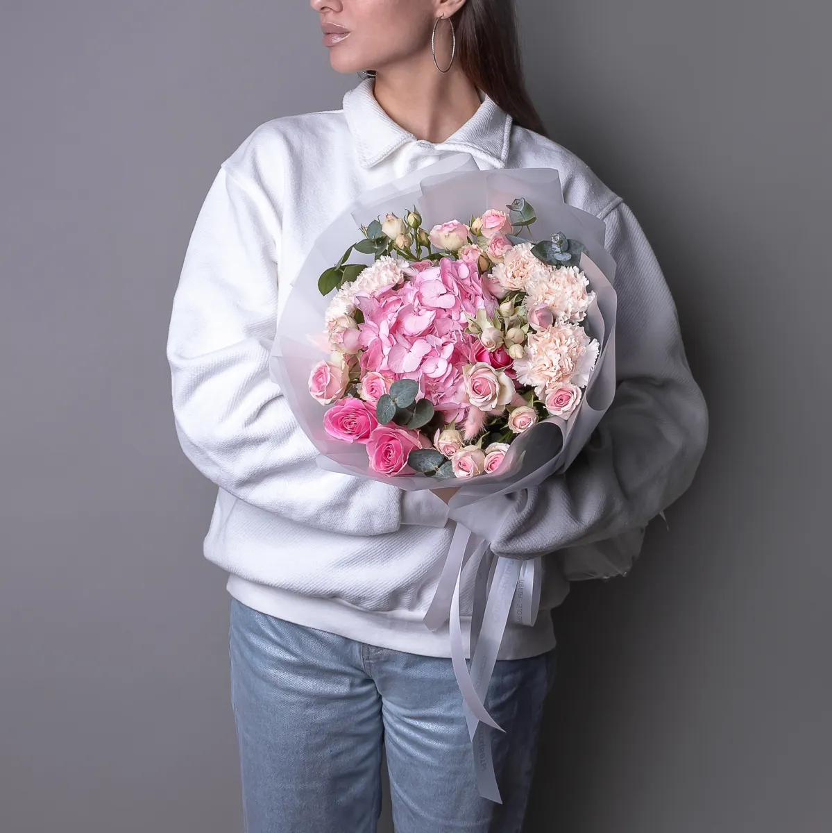 Флористический букет "Сапфир"_2